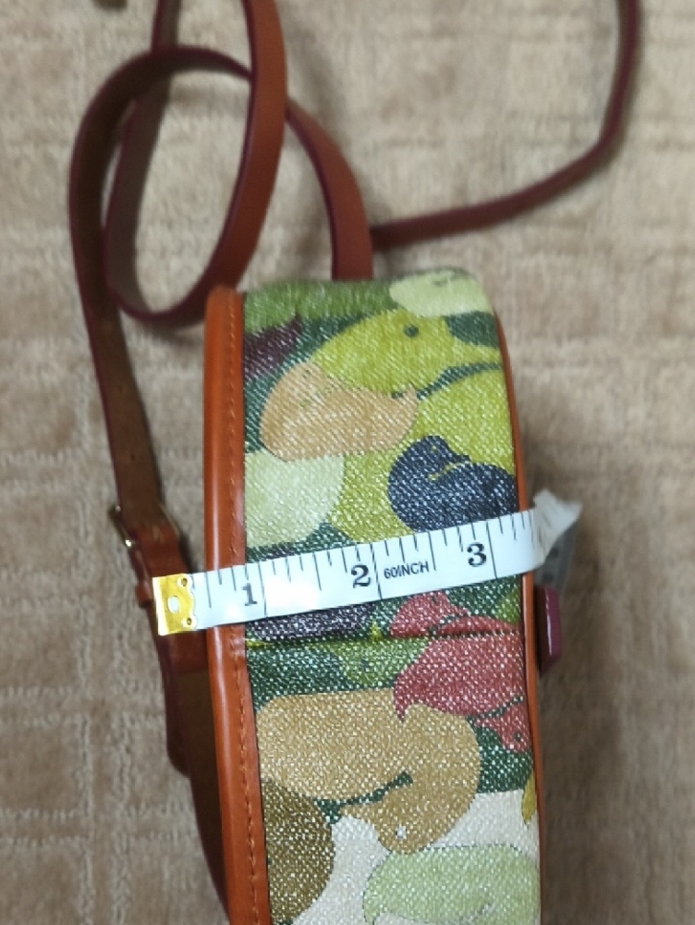 Dooney & Bourke Multicolor Duck Print Crossbody Bag *READ* - Picture 10 of 13